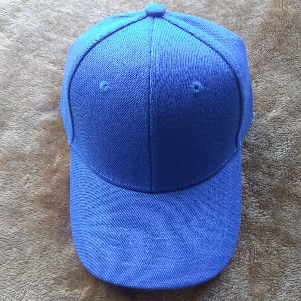 Plain Blue Cap